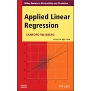 Applied Linear Regression by Weisberg, Sanford, 9781118386088