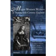 Major Women Writers of Seventeenth-Century England by Fitzmaurice, James, 9780472066094