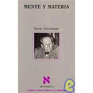 Mente Y Materia by Schrodinger, Erwin, 9788472236103