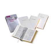 KJV Wedding Bible KJ12W white Imitation Leather by Bible, 9780521696104