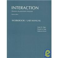 Workbook/Lab Manual for Interaction: Revision de grammaire franaise, 6th by St. Onge, Susan; St. Onge, Ronald; Kulick, Katherine, 9780838406106