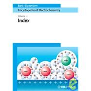 Encyclopedia of Electrochemistry, Index by Bard, Allen J.; Stratmann, Martin, 9783527306107