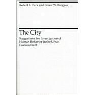 The City by Park, Robert E., 9780226646114