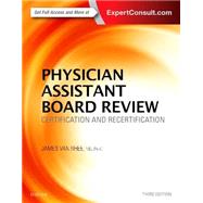 Physician Assistant Board Review: Certification and Recertification by Van Rhee, James, 9780323356114