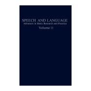Speech and Language by Norman J. Lass, 9780126086119