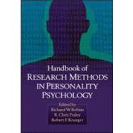 Handbook of Research Methods in Personality Psychology by Robins, Richard W.; Fraley, R. Chris; Krueger, Robert F., 9781606236123