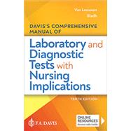 Davis's Comprehensive Manual of Laboratory and Diagnostic Tests With Nursing Implications by Van Leeuwen, Anne M.; Bladh, Mickey L., 9781719646123