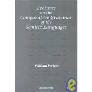 Lectures on the Comparative Grammar of the Semitic Languages by Wright, William; Patrick, Bennett; Smith, William Robertson, 9781931956123