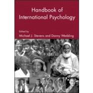 The Handbook of International Psychology by Stevens,Michael J., 9780415946124