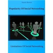Popularity of Social Networking by Brown, Annie, 9781505696134