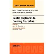 Dental Implants: An Evolving Discipline by Greenberg, Alex M., 9780323376136
