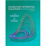 Elementary Differential Equations With Boundary Value Problems by Edwards, C. Henry; Penney, David E., 9780136006138