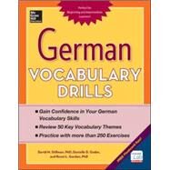 German Vocabulary Drills by Stillman, David; Godor, Daniele; Gordon, Ronni, 9780071826143