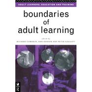 Boundaries of Adult Learning by Edwards,Richard, 9780415136143
