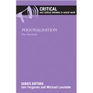 Personalisation by Beresford, Peter, 9781447316145