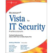 Microsoft Vista for It Security Professionals by Chaffin, Larry; Granneman, Scott, 9780080556147