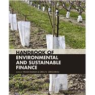 Handbook of Environmental and Sustainable Finance by Ramiah, Vikash; Gregoriou, Greg N., 9780128036150