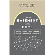 From the Basement to the Dome How MITs Unique Culture Created a Thriving Entrepreneurial Community by Degroof, Jean-Jacques; Metcalfe, Bob, 9780262046152