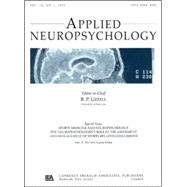 Sports Medicine and Neuropsychology: the Neuropsychologist's Role in the Assessment and Management of Sports-related Concussions:a Special Issue of applied Neuropsychology by Zillmer, Eric A., 9780805896152