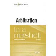 Arbitration in a Nutshell by Carbonneau, Thomas E., 9780314276155