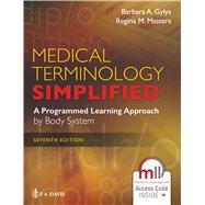 Medical Terminology Simplified A Programmed Learning Approach by Body System by Gylys, Barbara A.; Masters, Regina M., 9781719646161
