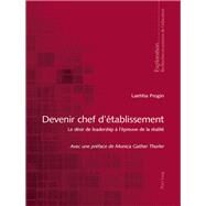 Devenir Chef Dtablissement by Progin, Laetitia, 9783034326162
