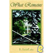 What Remains by Poole-Carter, Rosemary, 9781929976164