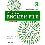 American English File Second Edition: Level 3 Student Book With Online Practice by Latham-Koenig, Christina; Oxenden, Clive; Seligson, Paul, 9780194776172