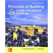 Loose-leaf Principles of Auditing and Other Assurance Services with Connect Access Card by Ray Whittington, 9781265886172