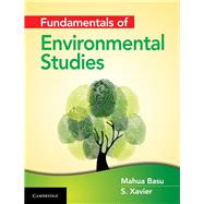 Fundamentals of Environmental Studies by Basu, Mahua; Xavier, S., 9781107536173