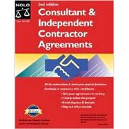 Consultant & Independent Contractor Agreements by Fishman, Stephen, 9780873376174