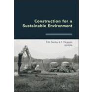 Construction for a Sustainable Environment by Sarsby; Robert, 9780415566179