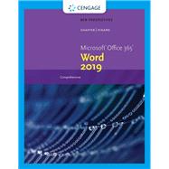 New Perspectives MicrosoftOffice 365 & Word  2019 Comprehensive by Shaffer, Ann; Pinard, Katherine, 9780357026182