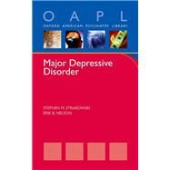 Major Depressive Disorder by Strakowski, Stephen; Nelson, Erik, 9780190206185
