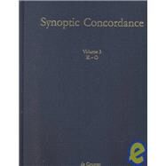 Synoptic Concordance by Hoffman, Paul; Hieke, Thomas; Bauer, Ulrich, 9783110166187