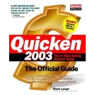 Quicken(R) 2003 : The Official Guide by Langer, Maria, 9780072226188