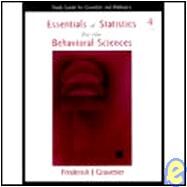 Essentials of Statistics for the Behavioral Sciences by GRAVETTER/WALLNAU, 9780534586188