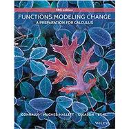 Functions Modeling Change + Wileyplus by Connally, Eric, 9781119146193