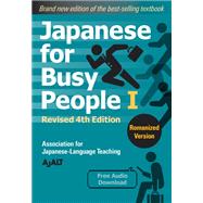 Japanese for Busy People Book 1: Romanized Revised 4th Edition (free audio download) by Unknown, 9781568366197