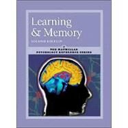 Learning and Memory by Byrne, John H., 9780028656199