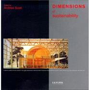 Dimensions of Sustainability by Scott, MIT,Andrew, 9780419236207