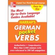 Harrap's Pocket German Verbs by Harrap, 9780071636209