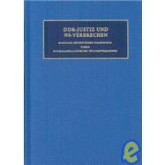 Ddr-Justiz Und Ns-Verbrechen by Rter, C. F., 9783598246210