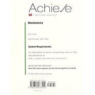 Achieve for Biochemistry (4-Term Access) by Berg, Jeremy M.; Tymoczko, John L.; Gatto, Jr., Gregory J.; Stryer, Lubert, 9781319476212