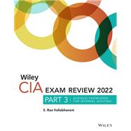 Wiley CIA 2022 Exam Review, Part 3 Business Knowledge for Internal Auditing by Vallabhaneni, S. Rao, 9781119846215