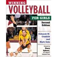 Winning Volleyball for Girls by Crisfield, Deborah, 9780816046218