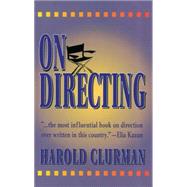 On Directing by Clurman, Harold, 9780684826226