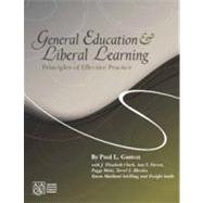 General Education and Liberal Learning by Gaston, Paul L., 9780911696226