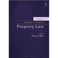 Modern Studies in Property Law - Volume 8 by Barr, Warren, 9781849466226