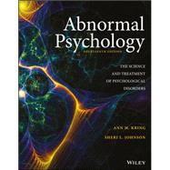 Abnormal Psychology 14th Edition EPUB Reg Card Loose-Leaf Print Companion Set by Kring, 9781119456230